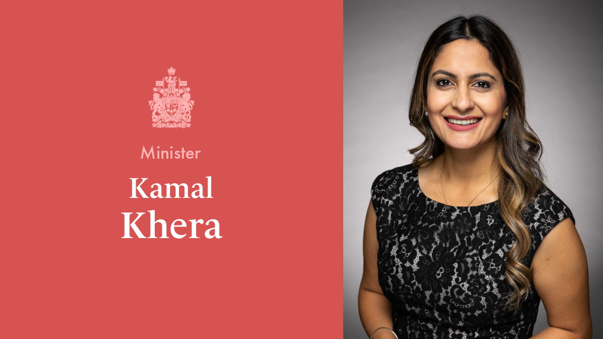 Update from Canada’s Minister of Seniors, Kamal Khera